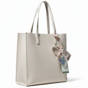 NEW! TED BAKER London Icon Tote Handbag Floral Purse Charm Card Holder